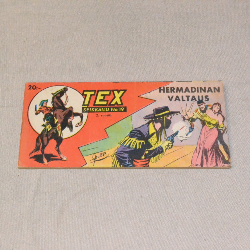 Tex liuska 19 - 1954 Hermadinan valtaus (2. vsk)